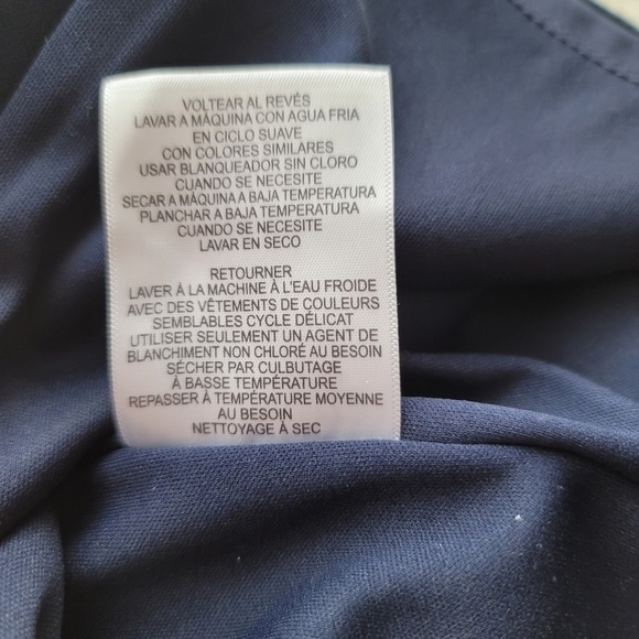 NWT MAGGY London Midi Sleeveless Dress Blue Size 2 - Picture 13 of 13